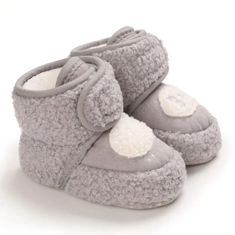 Winter Warm Soft Sole Cotton Cute Kids Shoes