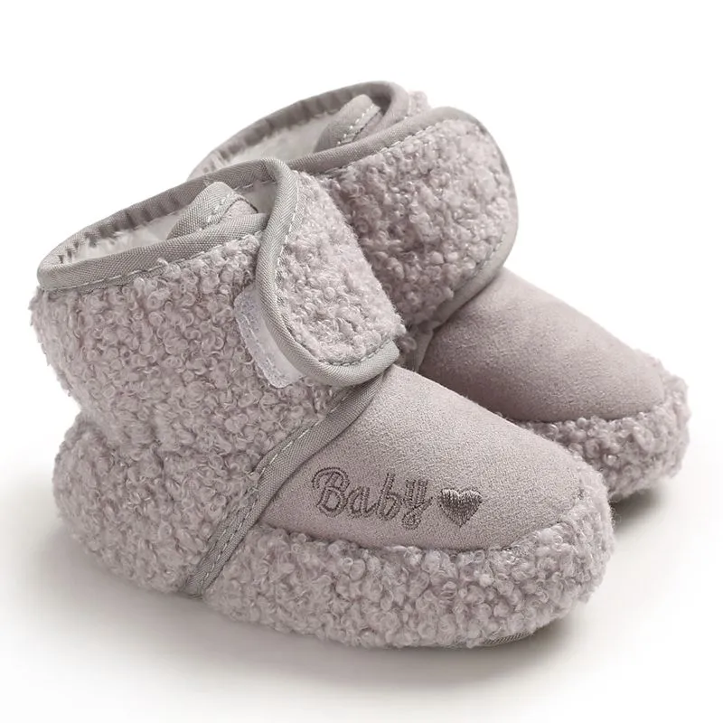 Winter Warm Soft Sole Cotton Cute Kids Shoes