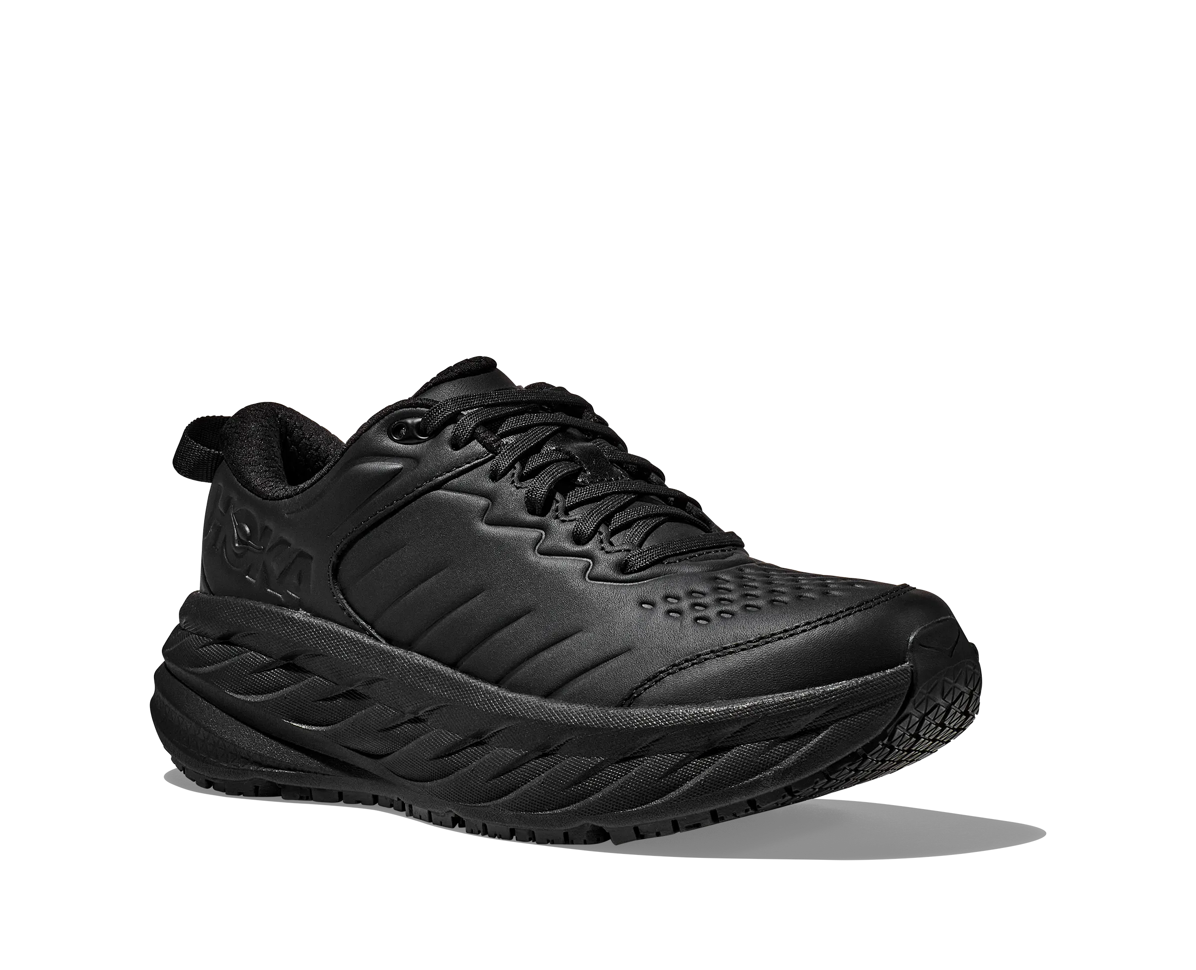 Women's Hoka Bondi SR Color: Black/Black